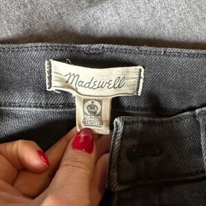 Madewell Black High-Rise Skinny Jeans